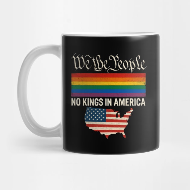 No-Kings-In-America by Creatifly Graphic Tees